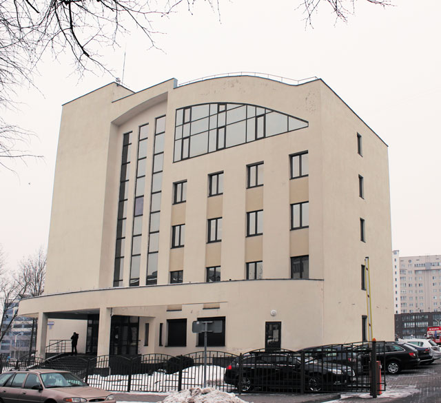 Административное здание на ул. Р. Люксембург г. Минск, Беларусь.